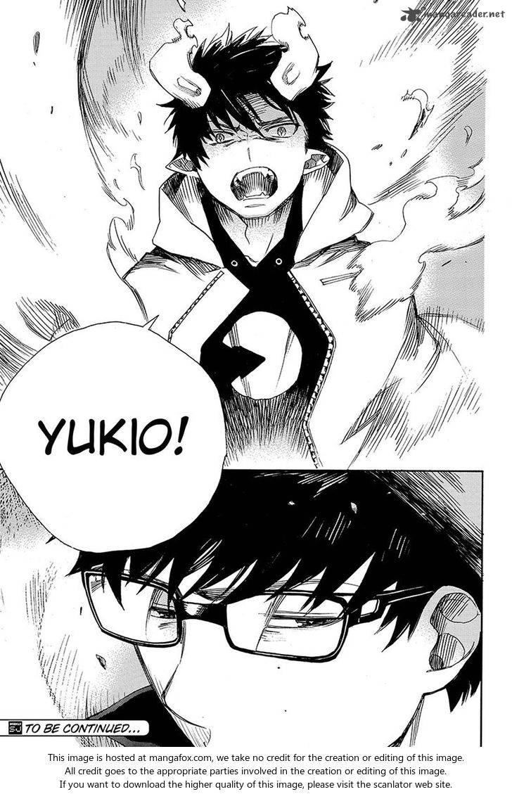 Ao no Exorcist Chapter 95 34